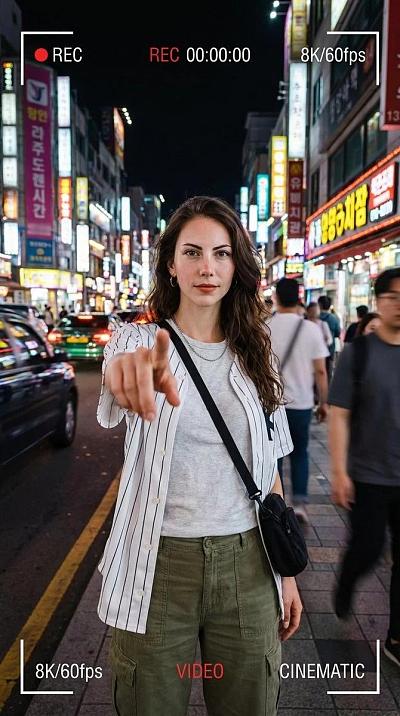 霓虹都市夜拍人像预设