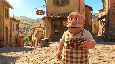 意大利巧克力店老板 Pixar