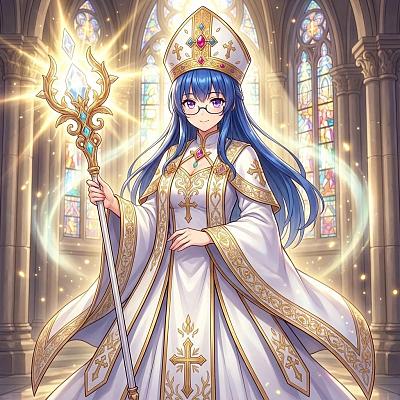 圣女降临：治愈之光与神圣权杖