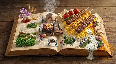 美食百科全书：立体微缩料理景观